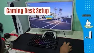 Gaming Desk Setup #gaming #gamingkeyboard #gamingsetup #gamingmouse #playstation