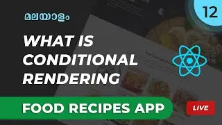 #12 | Build A React Food Recipe App | React Beginner Project | React Malayalam | Web Diary