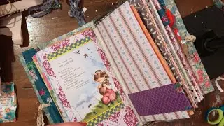 Junk Journal with Me Entry 10 | Journaling in My Art Studio