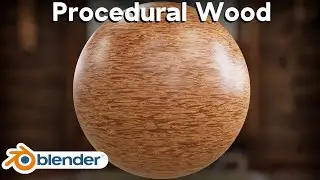 Procedural Wood Material 🪵 (Blender Tutorial)