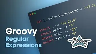 Regular expressions in Groovy by example