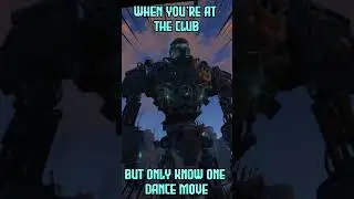 Liberty prime goes to the club | #fallout4  #shorts  from Willow #challenge  Livestream