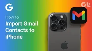 How to Import Gmail Contacts to iPhone |  Import Contacts From Gmail to iPhone