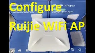 Configure Ruijie WiFi AP and add to cloud