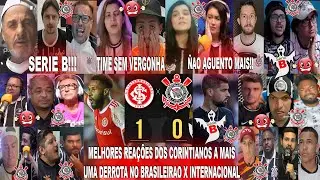 MELHORES REAÇÕES DOS CORINTIANOS AO INTERNACIONAL 1X0 CORINTHIANS COM GOL DO WESLEY - SERIE B?