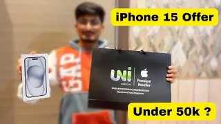 Apple iPhone 15 Offer || iPhone 15 Under 50K ? | Unicorn Store iPhone 15 Offer