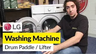 How to change a washing machine drum paddle - LG
