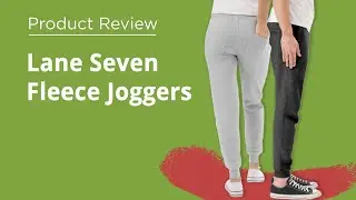 Personalize and Sell Lane Seven Fleece Joggers | Awkward Styles Product Review