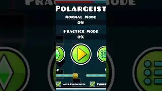 Finally get the 3rd coin on Polargeist | Geometry Dash 
