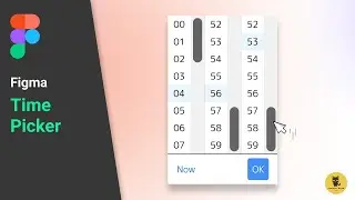 How To Create Ant Design Time Picker On Figma