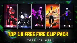 FREE FIRE TOP 10 XML CC + CLIPS | ( G - DRIVE ) 🔥| FREE FIRE CLIPS PACK | TOP 10 EMOTE CLIPS ⬇️ 