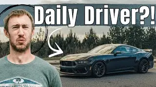 Can You Daily the Mustang Dark Horse? // 2024 Ford Mustang Dark Horse REVIEW