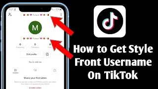 How To Get A Fonts Username on TikTok   || How to Get Font Names on TikTok