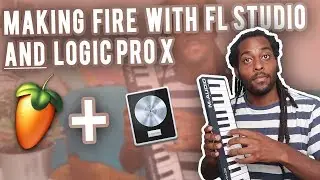 MAKING A TRAP BEAT USING FL STUDIO AND LOGIC PRO X