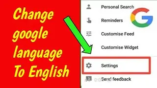 How to change google language settings to english & future in Android Google chrome language problem