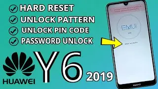 Huawei Y6 Prime 2019 (MRD LX1F) Hard Reset | Y6 2019 Unlock Pattern Password