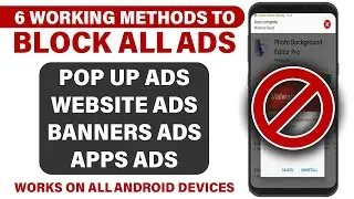 How to Remove Pop up Ads, Banner Ads, viruses or malware ads from Android (2021) No Root | 100% Free