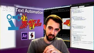 After Effects Scripting Tutorial [QuickTip]: Batch Text Automation