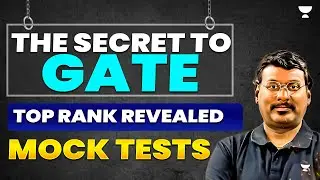 GATE 2025 : Mock Tests 🔥| The Secret To GATE Top Rank Revealed | NVLK Sir