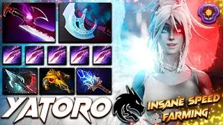 Yatoro Drow Ranger Insane Speed Farming - Dota 2 Pro Gameplay [Watch & Learn]