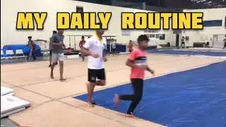 My Daily Routine | My Coach | My team | new video | JACKYSAGAR | #gymnasticslife