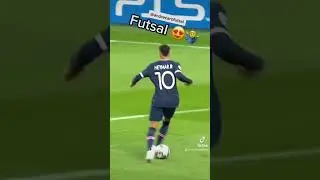 Neymar playing futsal