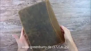 Greenburry Schreibmappe A4 1721A-25
