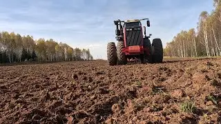 Buhler Versatile 2375 выезжаем обрабатывать ЗЯБЬ