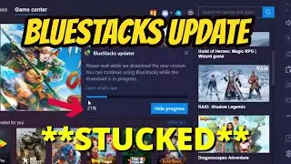 BlueStack Update Not Working | Stucked While Updating | Problem Solved | RDIam