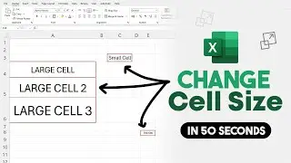 How to Change Cell Size in Microsoft Excel