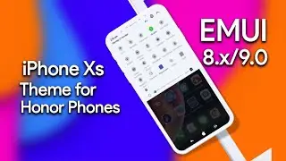 iPhone Xs Black Edition Theme for EMUI 8.0/8.1/9.0 || Ft. Honor 9 lite