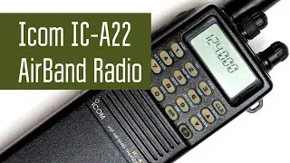 Icom IC-A22 Авиационная радиостанция.