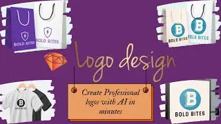 How to design logo with AI in minutes 2023 | No skills required|