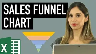 How to Create a Funnel Chart in Excel (Sales funnel based on Excel data)