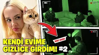 KENDİ EVİME GECE GİZLİCE GİRDİM!! ( KARDEŞLERİMİ KORKUTTUM !? ) 