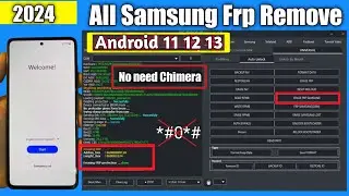 No-*#0*# All Samsung Frp Bypass 2024 Fail Adb Enable Android 13,14 /New Free Tool One Click Unlock