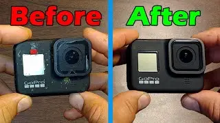 How to Install Tempered Glass Screen Protector on GoPro Hero 8 Black