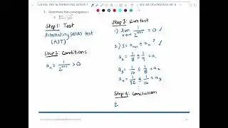 Calculus II 9.5 Alternating Series