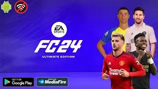 FIFA 14 MOD EA SPORTS FC 24 OFFLINE NEW UPDATE TRANSFER & KITS 2023/24 BEST GRAPHICS HD