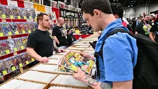 Striking out on Original Art but Hitting it BIG with Comic Book Deals at MEGACON 2025!