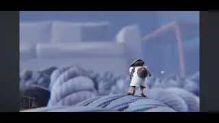 Giantess reptile walks around barefoot unaware of the tiny dust micro stomping
