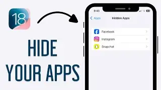 iOS 18: How to Hide Apps in iPhone - iPad | iOS 18 Hide An App Feature