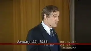 Ron Paul - 1988 - A Young AOC Asks Ron Paul A Question*