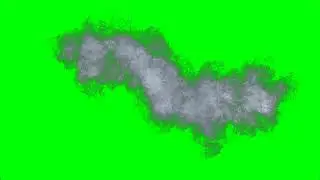 Realistic Frost Expanding Animation (green screen)