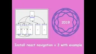 install react navigation v3 with example
