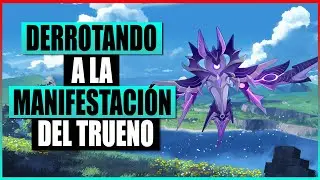 Genshin Impact - Derrotando a la manifestación del trueno (Cazatormentas de Seirai)