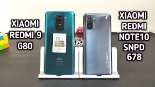 Xiaomi Redmi Note 9 Vs Xiaomi Redmi Note 10 | Comparison & Speed Test & Camera Tes | G80 vs SNPD 678