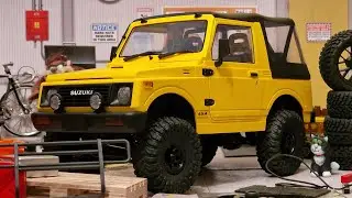 Suzuki Samurai SJ413 WPL C 74-1 prezentacja lekkich zmian kosmetycznych