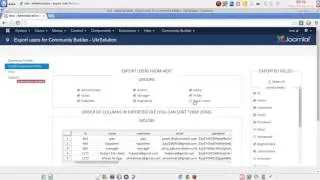 Export users from Community Builder to Excel or csv file