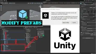 Unity 3D Prefab Trick: Edit & Modify Prefab Objects & Components Without Unpacking!